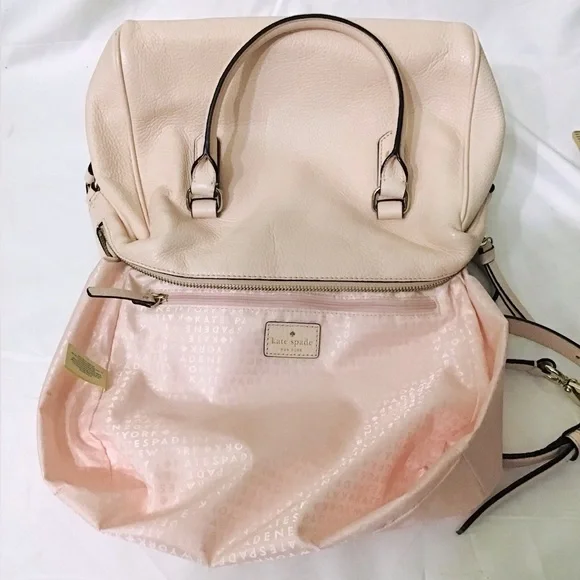 Kate Spade Light Pink Leather Satchel - Picture 7 of 12